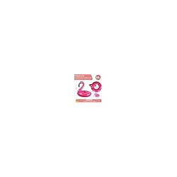 Boué Gonflabe Flamant Rose pour Piscine Adulte, 107cm, 0.35mm