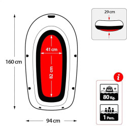 INTEX Bateau gonflable