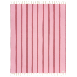 serviette de plage rose